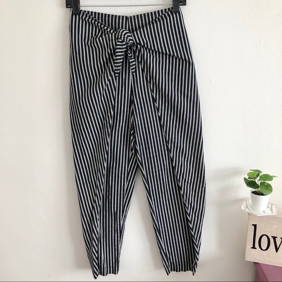 silence + noise Pants - Silence & Noise | Striped Knot Pants
